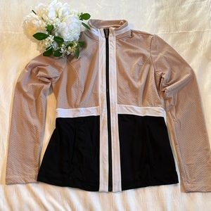 Boston Proper Zip-Up Athletic Jacket
